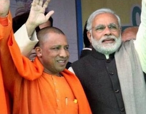 Prime Minister Narendra Modi praises Chief Minister Yogi Adityanath for speedy conversion of intent to investment
