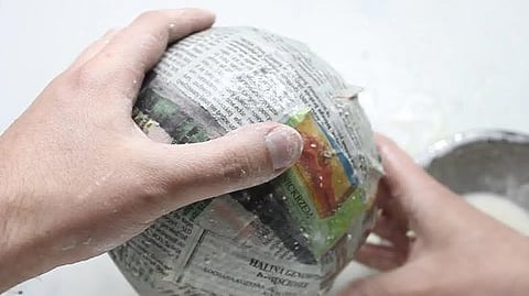 Workshop on papier-mache