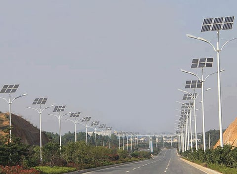 Solar Street Light Scheme Launched in Jaysagar, Assam