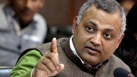 Court frames charges against ex-minister Somnath Bharti