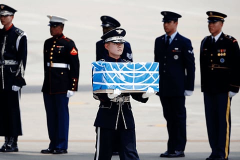 North Korea returns remains of US soldiers