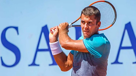 Estonia's Jurgen Zopp marches past Facundo Bagnis into Swiss Open semifinals