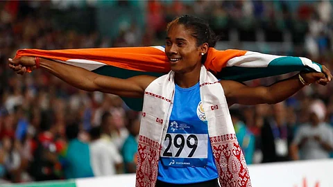 Assam's Hima Das-Led Women's 4 x 400m Relay Team Wins Gold Medal at Asian Games 2018