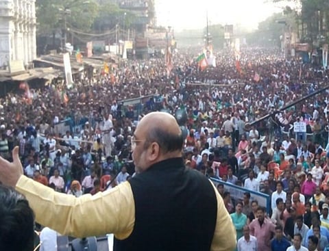Road to 2019 Polls: TMC in Fear claims Amit Shah in West Bengal BJP Rally
