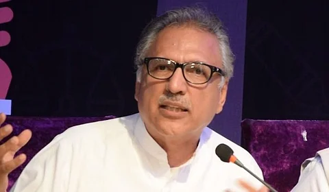 India is playing with fire in Kashmir: Pakistan President Arif Alvi