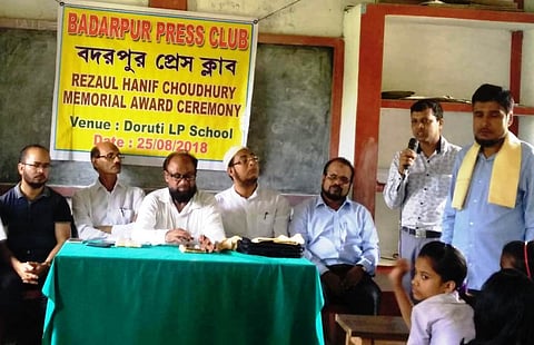Badarpur Press Club Observes Ninth Anniversary in Silchar