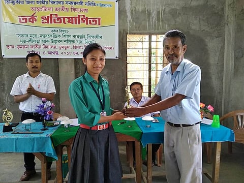 Inter-district Jatiya Vidyalaya Debate Competition at Doomdooma Jatiya Vidyalaya, Assam