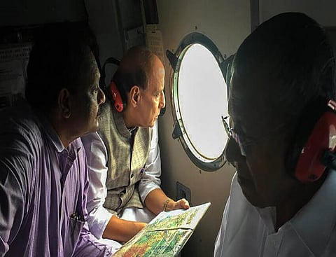 Kerala flood situation very serious, says Rajnath Singh