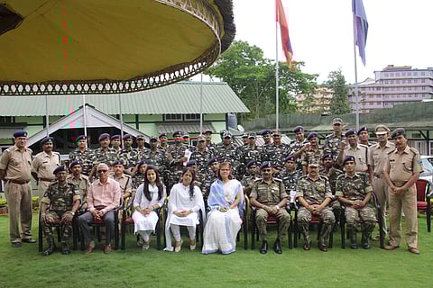 CRPF jawans celebrate Raksha Bandhan, Shillong