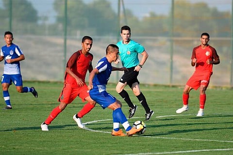 Bengaluru FC Go Down to Shabab Al Ahli Dubai FC in 2018 Spain Tour