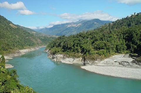 Change in Water Colour of Siang River Causes Concern in Lakhimpur, Assam