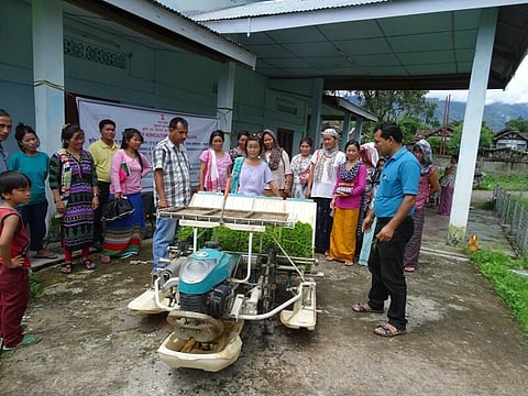 Farmers Trained on Flood-tolerant Variety under Assam Agribusiness and Rural Transformation Project