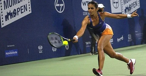 Ankita Raina in women’s singles quarters Tennis at Asian Games