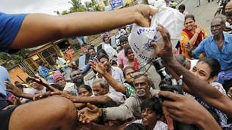 Assam Government compensates flood victims of Sivasagar district