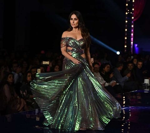 Kareena Kapoor Khan Sparkles on the Ramp at Lakme Fashion Week Winter Festive 2018