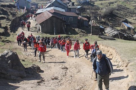 Assam Mountaineering and Adventure Institute team to climb Mt Papsura