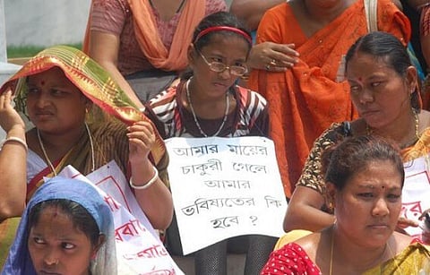 10323 Teachers Terminated by the SC in Tripura, Warns to Protest Against the BJP Led Government