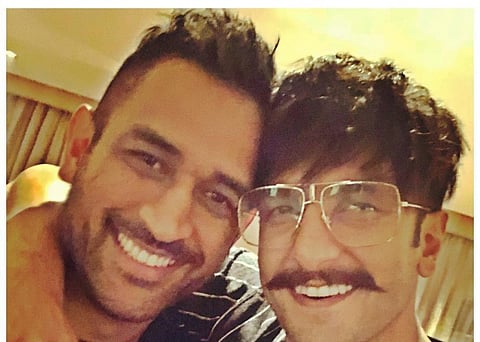 Ranveer Singh’s Fanboy Moment with MS Dhoni!
