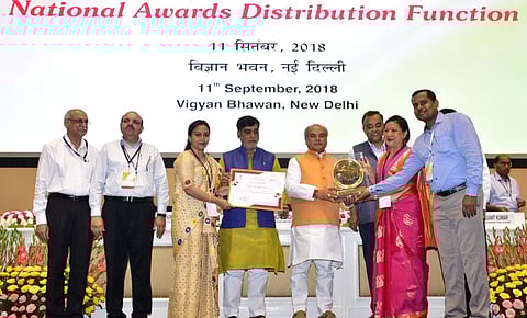 National Award to ASRLM  for Outstanding Performance