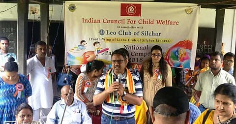 Art competition held in Adharchand Higher Secondary School, Silchar