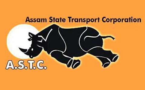 Assam State Transport Corporation Lakhimpur Division Employees Demand Release of Pending Salary