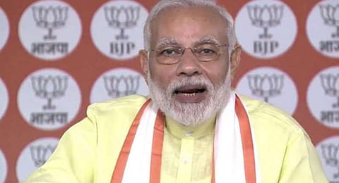 Congress in ICU, says Prime Minister Narendra Modi