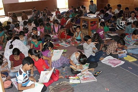 Quiz & Art Competition Held in Sri Krishna Janmashtami