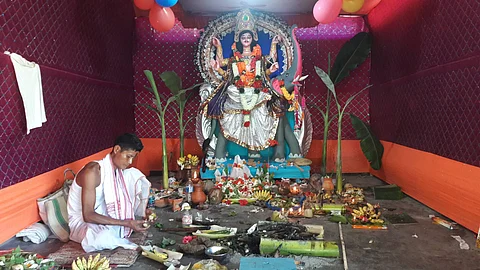 Vishwakarma Puja Celebrated with Pomp and Grandeur Across Assam