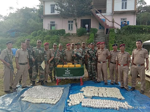 About 8.48 Lakh Methamphetamine Tablets worth Rs 17 crore Seized in Indo-Myanmar Border