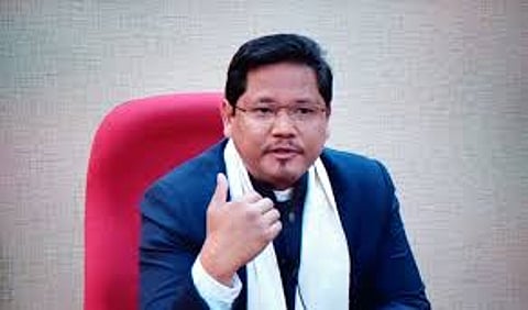 Never felt like interim CM: Conrad K Sangma