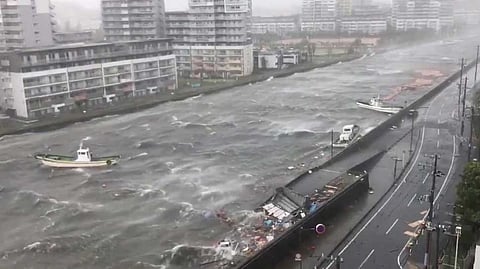 Typhoon Jebi Makes Landfall in Japan, over 600 Flights Cancelled