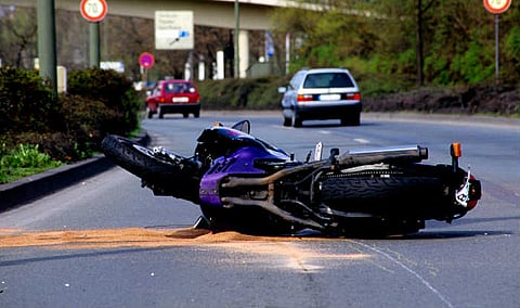 Car Collides Head-on with Bike in Morigaon