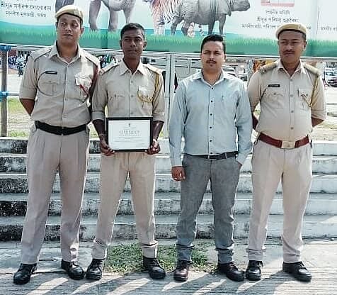 Gallantry Award to Four Forest Men