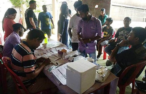 Free Health camp held at Silchar