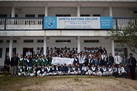 Rashtriya Uchchatar Shiksha Abhiyan Communication Skills Session Held in Jaintia Eastern College