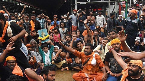 Kerala cracks down on Sabarimala protesters