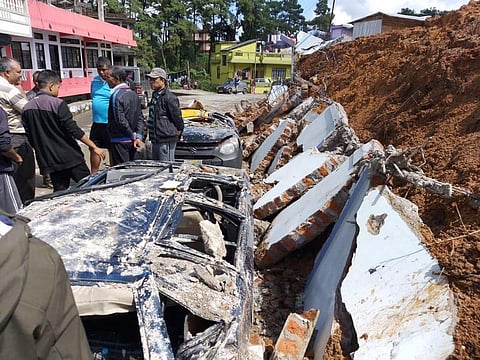 Public Works Department (PWD) Clarifies on Jowai School Wall Collapse