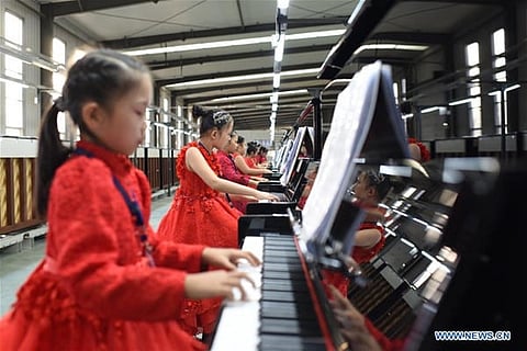 Piano Event in China Creates New Guinness World Record