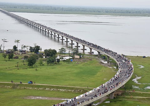 Boost to Sivasagar Tourism: Foundation stone of Samarjan Bridge laid