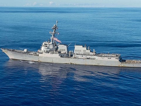 US Navy Sails Warships Through Taiwan Strait
