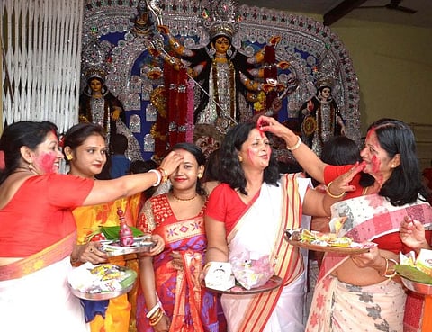 Vijaya Dashami Celebrated Across State