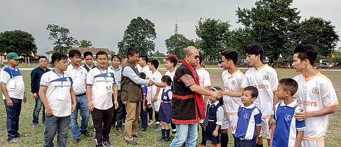 Odam Ering Memorial Football Tournament begins: Arunachal Pradesh