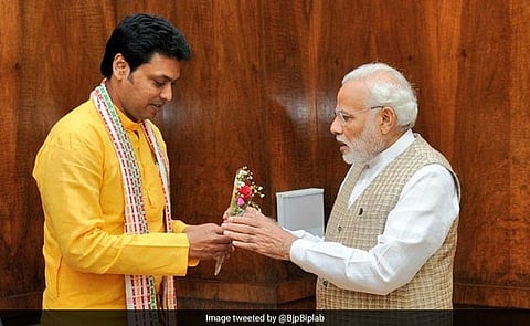 Tripura CM Biplab Deb slams Congress leader Rahul Gandhi for his remarks on PM Modi