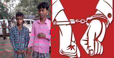 Miscreants held by Police on Robbery charges in Karimganj, Arms Recovered