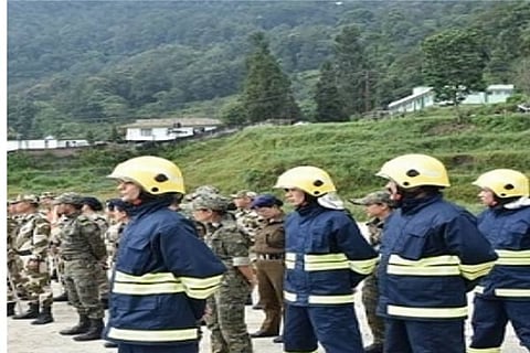 State-level Mock Drill Exercise for Earthquake Emergencies in Gangtok