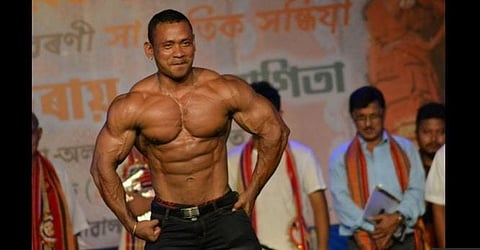 Assam CM Sarbananda Sonowal Congratulates Mr. World Winner Golap Rabha