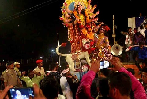 Durga Puja Celebrations Passed off Peacefully