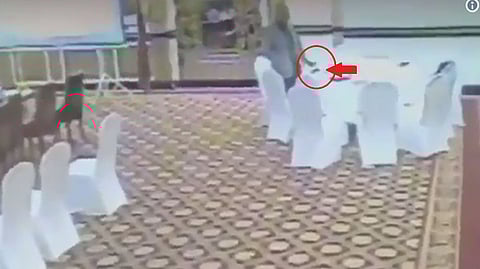Watch Video | Pakistani Bureaucrat Caught Pocketing Kuwaiti Delegate's Wallet on CCTV
