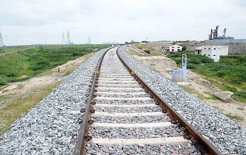 Railway Commissioner Inspects New Broad Gauge Line of Tetelia-Kamalajari Section
