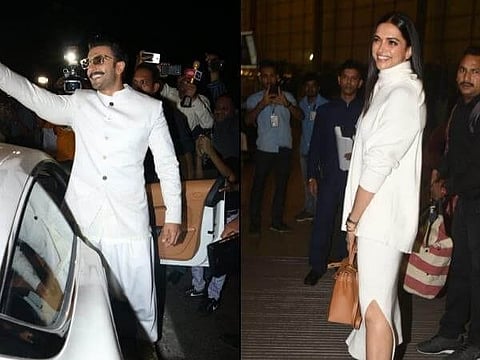 The ‘White Couple’ Heads for their Destination Wedding! Check out their Airport Look